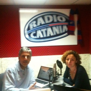 Melania Tanteri e Franco Riccioli a Catania Report