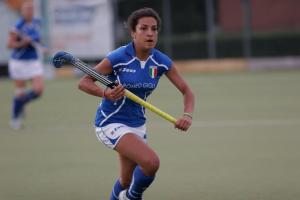 Dalila Mirabella, la più forte giocatrice italiana di Hockey su prato...
